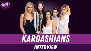 Kardashian Jenner Sisters App Interview  Kim Khloe Kourtney Kendall Kylie  QampA Podcast [upl. by Sewel]