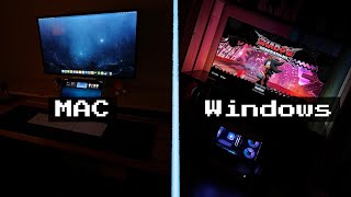 Mac amp Windows Dual Setup Tour [upl. by Ahtilat633]