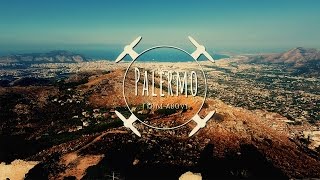 PALERMO SICILY FROM ABOVE  video in 4K [upl. by Yendic549]