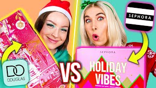 ♦ SZCZERA BITWA KALENDARZY ADWENTOWYCH 🔥 Douglas vs Sephora ♦ Agnieszka Grzelak Beauty [upl. by Monro]