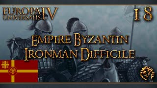 FR Europa Universalis IV  The Cossacks  LEmpire Byzantin  Ironman Difficile  18 [upl. by Anaila868]