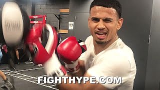 ROLLY ROMERO FINAL ALLOUT TRAINING FOR GERVONTA DAVIS SENDS quotKNOCKED THE F OUTquot MESSAGE 4 DAYS OUT [upl. by Nolly]