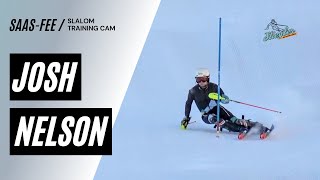 Josh Nelson SL Training SaasFee 8524 [upl. by Ellekram]