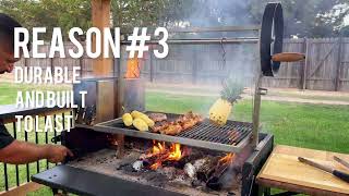 Top Reasons You Need the Backyard Discovery Premium ArgentineSanta Maria Grill [upl. by Jollenta]