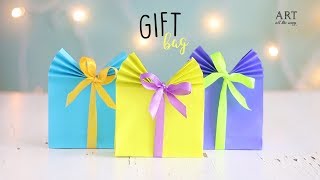 DIY Paper Gift Wrap  Bag Easy  Paper Craft Ideas [upl. by Siron]