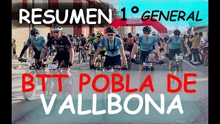 MARCHA BTT LA POBLA DE VALLBONA 1º general [upl. by Arrol]