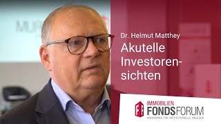 Aktuelle Investorensichten Dr Helmut Matthey  VideoStatement [upl. by Yrocal]