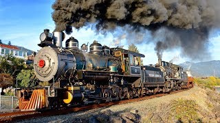 Steam Train Doubleheaders [upl. by Haldis693]