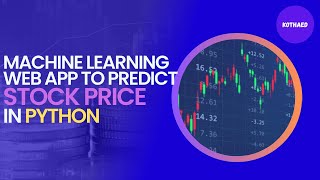 Machine Learning Project in Python to Predict Stock Price  ML End to End Application [upl. by Fonz]