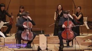 2CELLOS  Smooth Criminal Live at Suntory Hall Tokyo [upl. by Anilet24]