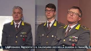 Campobasso presentato il calendario 2023 della Guardia di Finanza [upl. by Aicala]