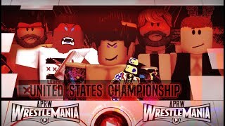 APRWMania IV United States Championship JC3 vs Brock vs Kinq vs Dim vs AMG [upl. by Revned]