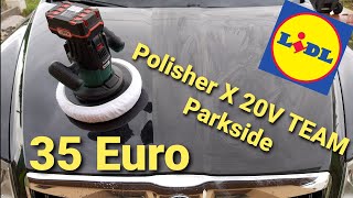 Parkside cordless polisher PPMA 20 LiA1 [upl. by Iinde]