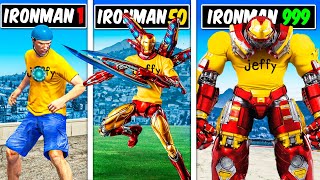 Jeffy Becomes EVERY IRON MAN In GTA 5 [upl. by Atiram904]