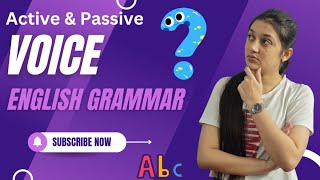 Voice English Grammar  Change the Voice  Active and Passive Voice  Learn English by Sunaina Mam [upl. by Anhaj]