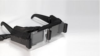 Pinlight Displays Wide Field of View Augmented Reality Eyeglasses SIGGRAPH 2014 [upl. by Ruhnke]