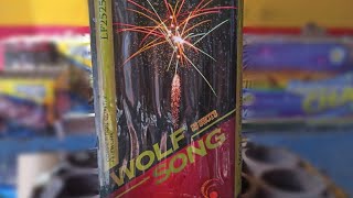 Wolf Song 25 shots by Legendary Fireworks  New Year 2022 Philippines [upl. by Cutter]