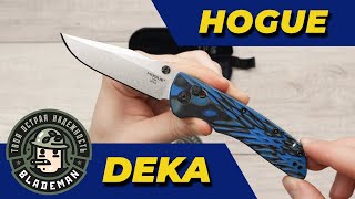 Нож Hogue Deka CPM 20CV G10 Blue Lava [upl. by Leach]