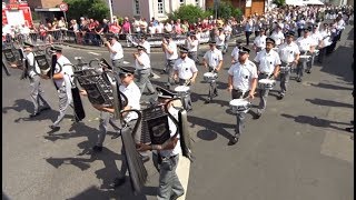 Schützenfest in Holzheim 2019 Teil 02 Aufmarsch zur Königsparade [upl. by Serene148]