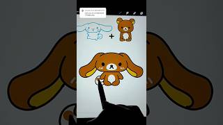 Cinnamoroll  Rilakkuma 🤎 cinnamoroll rilakkuma sanrio cute drawing kawaii satisfying [upl. by Ikkir]