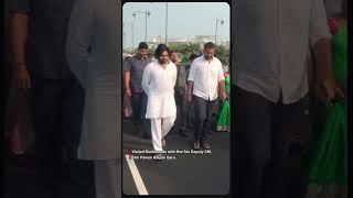 Ap Deputy CM Pavan Kalyan gaaru visited rushikonda palace 🔥🔥🔥 [upl. by Ferna]