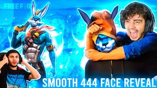 Smooth 444 Face Reveal In Real Life 😍🐰 Smooth Using Paid Sensi Openly In 1 Vs 4 💀 Garena Free Fire [upl. by Atel253]