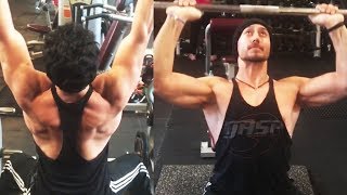 Tiger Shroffs TOUGH Gym Workout For Baaghi 2  Watch Video [upl. by Pence231]