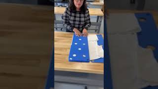 How to fold a shirt using a folding board [upl. by Brendan789]