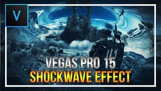 How To Create a Shockwave Effect in Vegas Pro 15 [upl. by Leuqer]