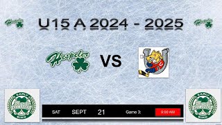 Hespeler Early Bird Game 3 Hespeler  Barrie Colts White Saturday September 21 2024 [upl. by Derrik]