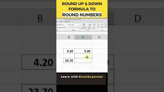 A formula for rounding numbers up and down [upl. by Regdirb525]