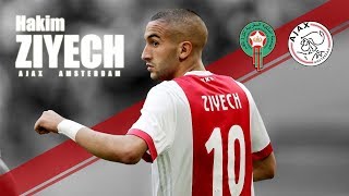 Hakim ZIYECH ● Ajax Amsterdam ● Goals Skills Assists 💥 [upl. by Yalahs]