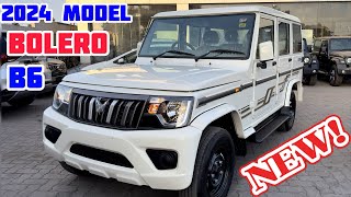 New 2024 Mahindra Bolero B6 Review  On Road Price  bolero 2024 nee model  bolero gadi [upl. by Elurd]