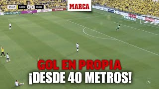 Cosas que pasan en Japón un compañero de Iniesta marca un gol en propia ¡desde 40 metros I MARCA [upl. by Casper]