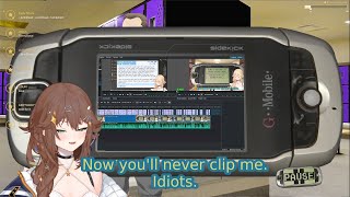 Now youll never clip me  Kaneko Lumi PC VTuber Clip [upl. by Padget903]