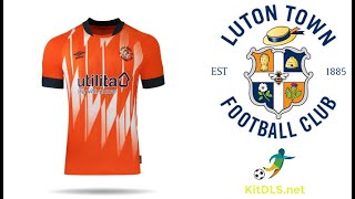 Kit Logo Luton DLS Dream League Soccer 2023  2024 [upl. by Bobby]