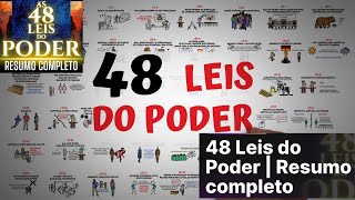 RESUMO AS 48 LEIS DO PODER conquiste e mantenha o poder em todos os aspectos da sua jornada [upl. by Peedsaj987]