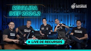 Live de Recursos do MEDGRUPO  Revalida Inep 20242 [upl. by Anirbac]