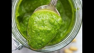 Pesto Sos NASIL YAPILIR  recipes  souce  pasta sauces [upl. by Tierney]