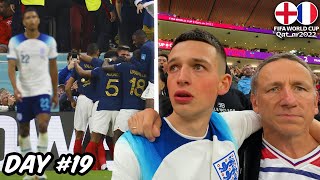 The Moment England Lose to France at 2022 World Cup [upl. by Shay608]