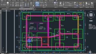 column lay out plan Civil Engineering bangla [upl. by Gwenora]