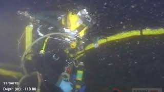 COBRA First Dive in the North Sea 2018 [upl. by Alejandro347]