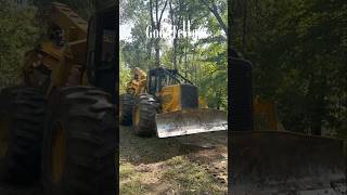 The Old Man Running the Skidder logger husqvarna chainsaws skidder [upl. by Wehrle]