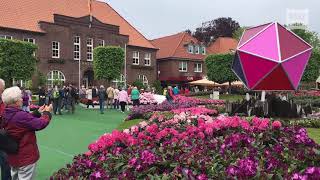 Blumenschau „Rhodo“ in Westerstede eröffnet [upl. by Ahsas]