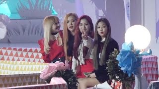 161119 블랙핑크 BLACKPINK  팬에게 인사 직캠 Fancam 2016 멜론 뮤직 어워드 by Mera [upl. by Kilah]