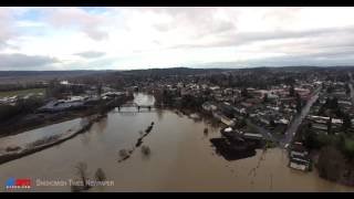 Severe Flooding in Snohomish [upl. by Neellok]