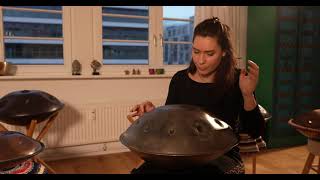 high quality sound HANDPAN Daroma D kurd 111 Improvisation [upl. by Sellihca]