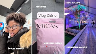 VLOGMAS quase isso  Patinagem no gelo feira de Natal mini haul MICAS e oftalmologista [upl. by Behre772]