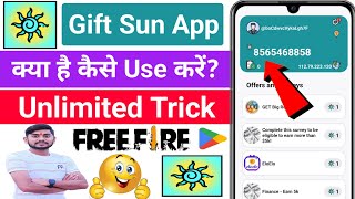 Gift Sun Code  Gift Sun Real Or Fake  Gift Sun Reffer Code  Gift Sun Login Problem  Gift Sun [upl. by Bilski]