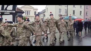 Alcester Remembrance Sunday Parade 2023 [upl. by Fae]